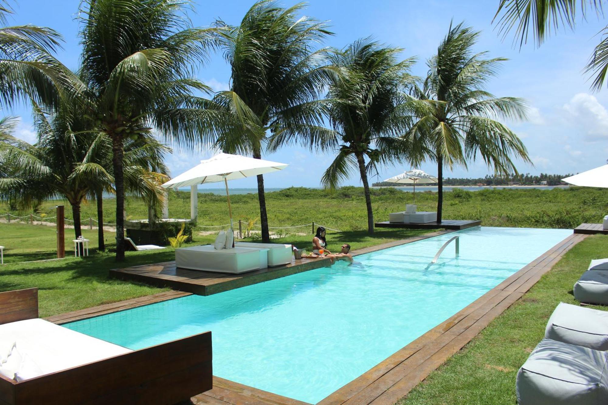 Pe Na Areia Boutique Hotel Japaratinga Eksteriør bilde